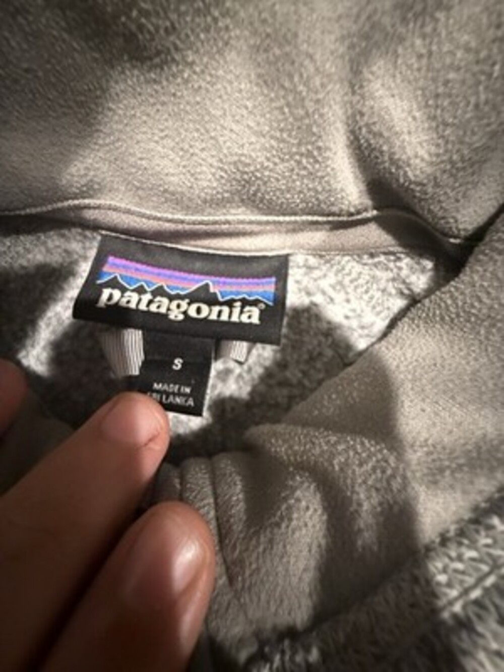 Patagonia Better Sweater Fleece Jacket Womens Small Gray Full Zip Outdoor - Picture 5 of 6
